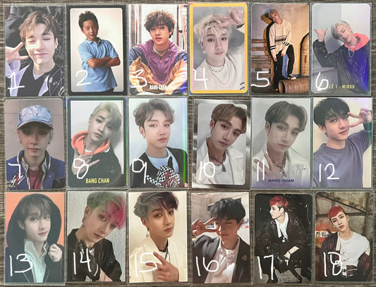 Bang Chan Photocards (misc 2)