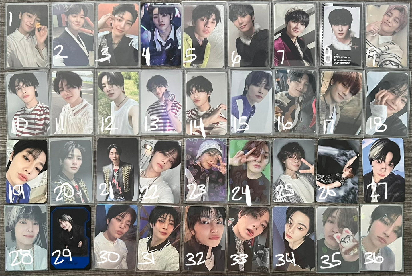 Jeongin Photocards (Misc)