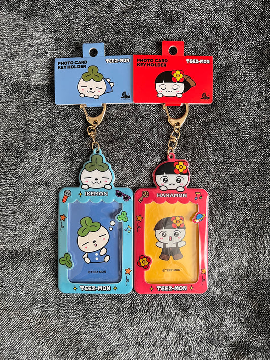 TEEZ-MON Photocard Holder Keyring with Sticker