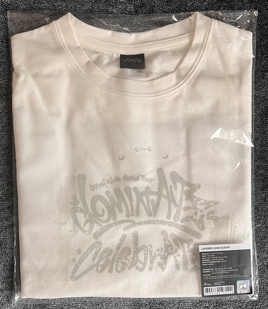 dominate celebrate long sleeve t-shirt